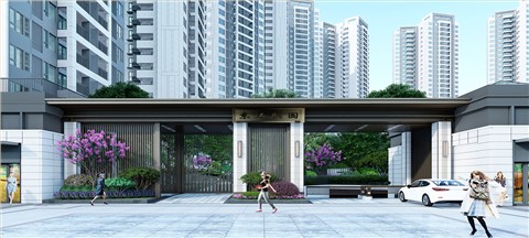 佳兆业集团惠州东江熙园－朗石社区景观设计