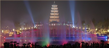 朗石旅游景观设计-西安大雁塔旅游景区