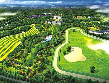 西安 白鹿原生态旅游区 - 朗石文化创意休闲农业景观设计