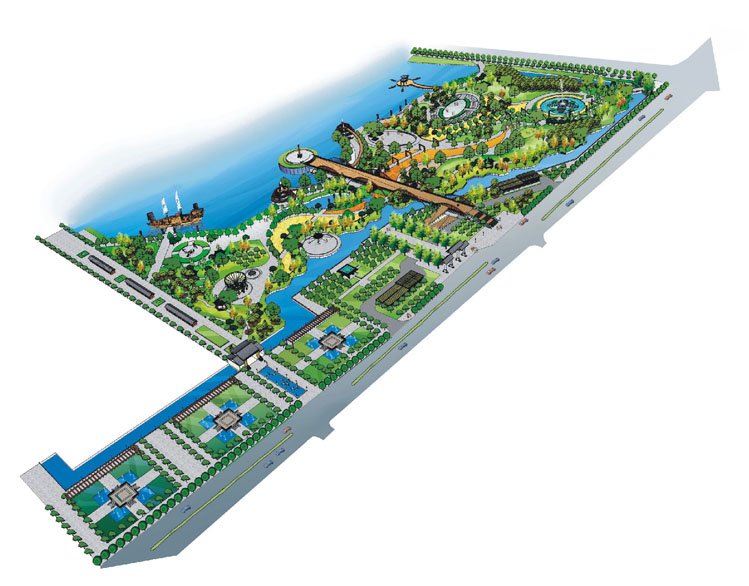 合肥逍遥津公园－朗石市政景观设计