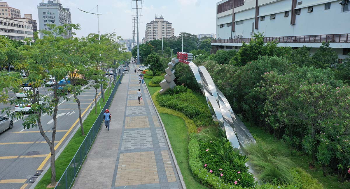 龙华区门户节点景观提升1